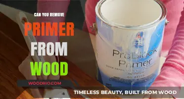 Efficiently Stripping Primer from Wood: A Comprehensive Guide