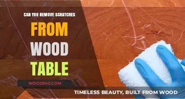 Restoring Your Wooden Table: Effective Methods to Remove Scratches