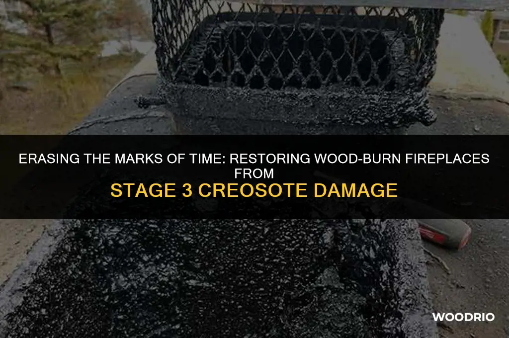 can you remove stage 3 cerotne from wood burrn fireplace