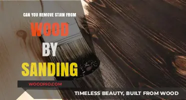 Sanding Away Stains: A Guide to Restoring Wood Surfaces