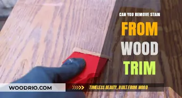 Erasing Imperfections: A Guide to Stain Removal from Wood Trim