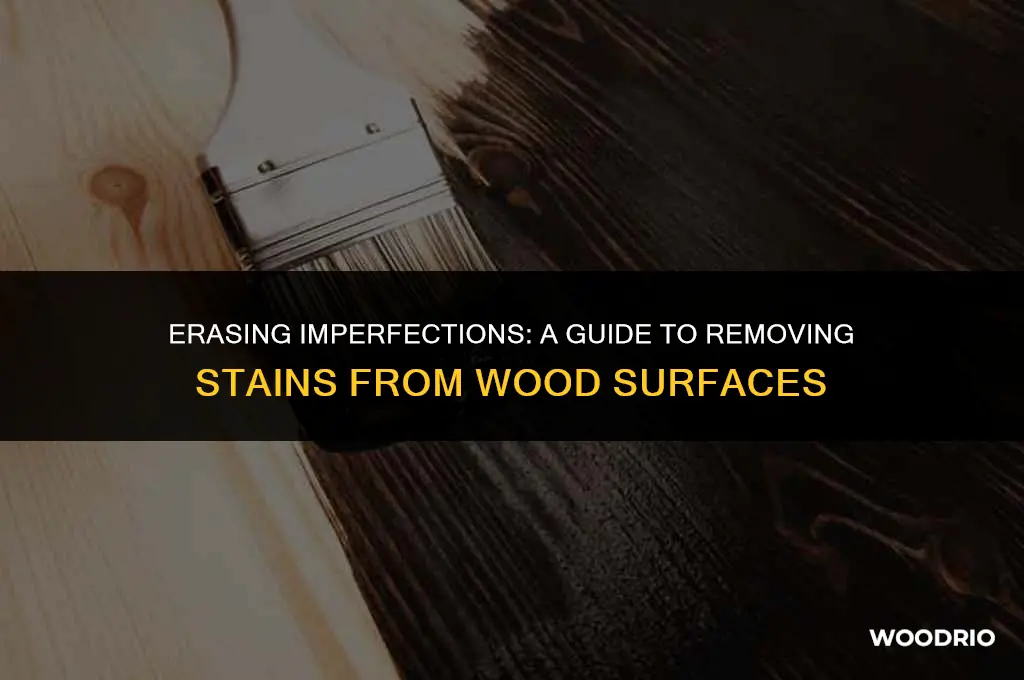 can you remove stain from wood