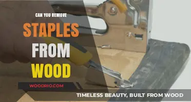 Staple Removal from Wood: Techniques and Tools for a Clean Finish