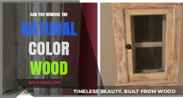 Restoring Wood's Natural Beauty: A Guide to Color Removal