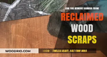 Unveiling the Secrets: Varnish Removal from Reclaimed Wood Scraps