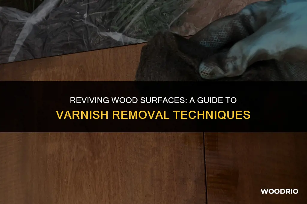 can you remove varnish from wood