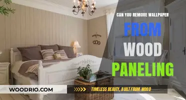 Reviving Wood Paneling: A Guide to Wallpaper Removal and Restoration
