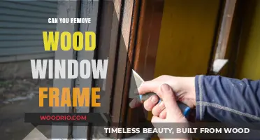 Revamping Your View: A Guide to Removing Wood Window Frames