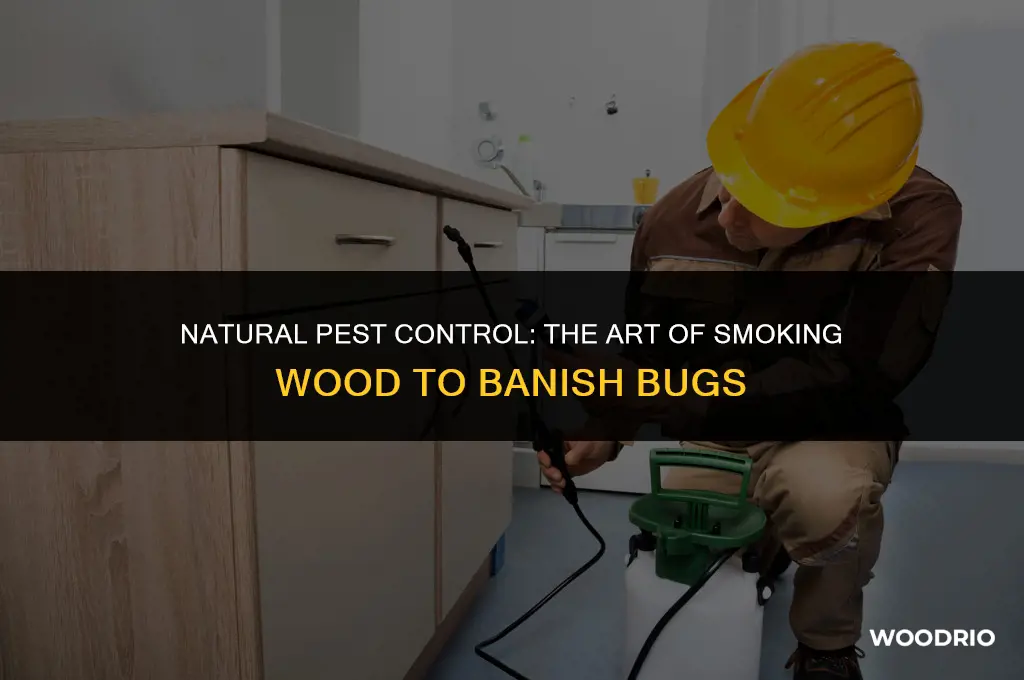 can you smoke wood to remove bugs