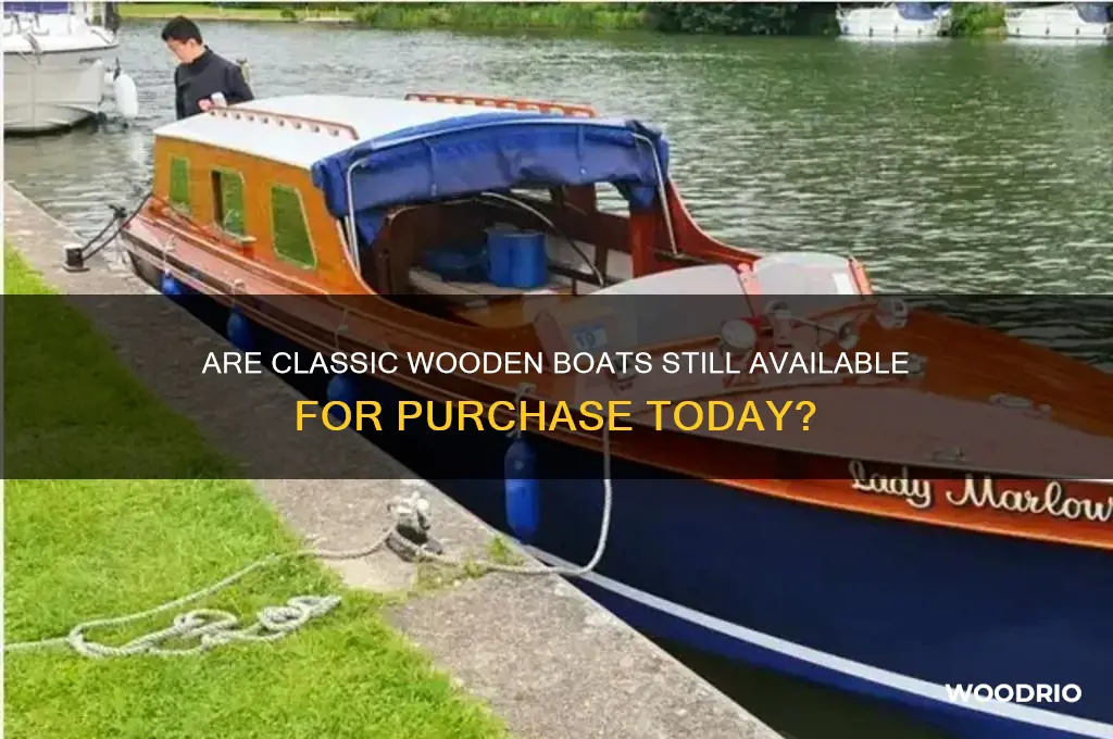 can you still buy wood boats