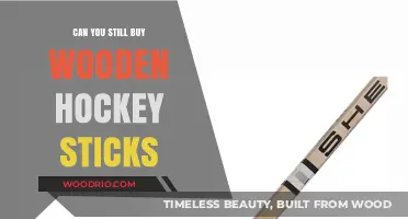 Are Wooden Hockey Sticks Still Available for Purchase Today?