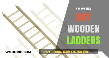 Are Wooden Ladders Still Available for Purchase Today?