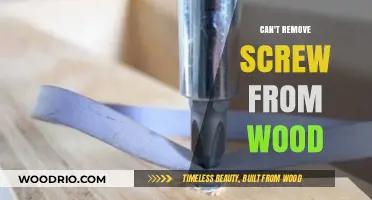 Stubborn Screw Removal: Tips and Tricks for Woodworking Enthusiasts
