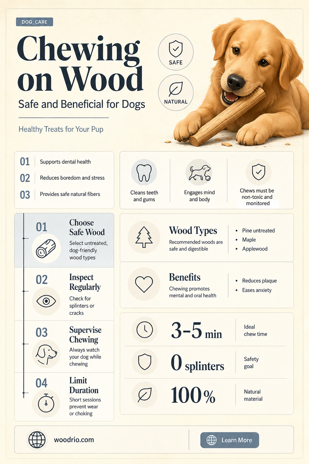 are wood chews good for dogs