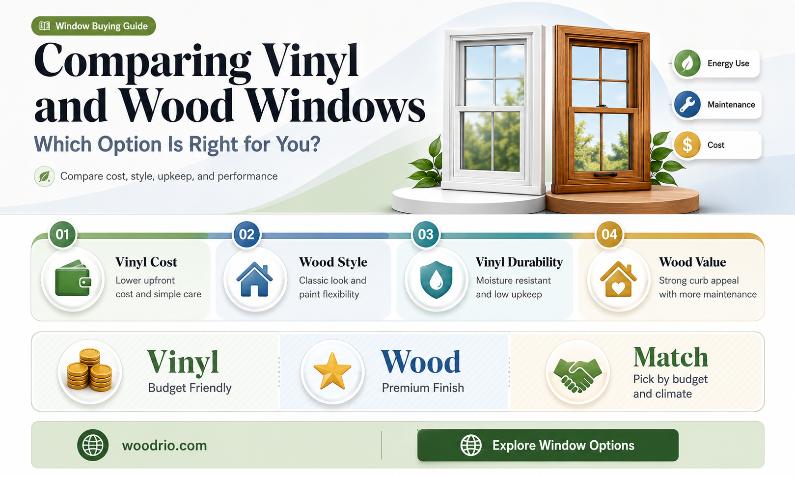 are vinyl windows as good as wood