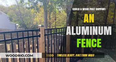 Wood Posts for Aluminum Fences: Strength, Durability, and Compatibility Explained