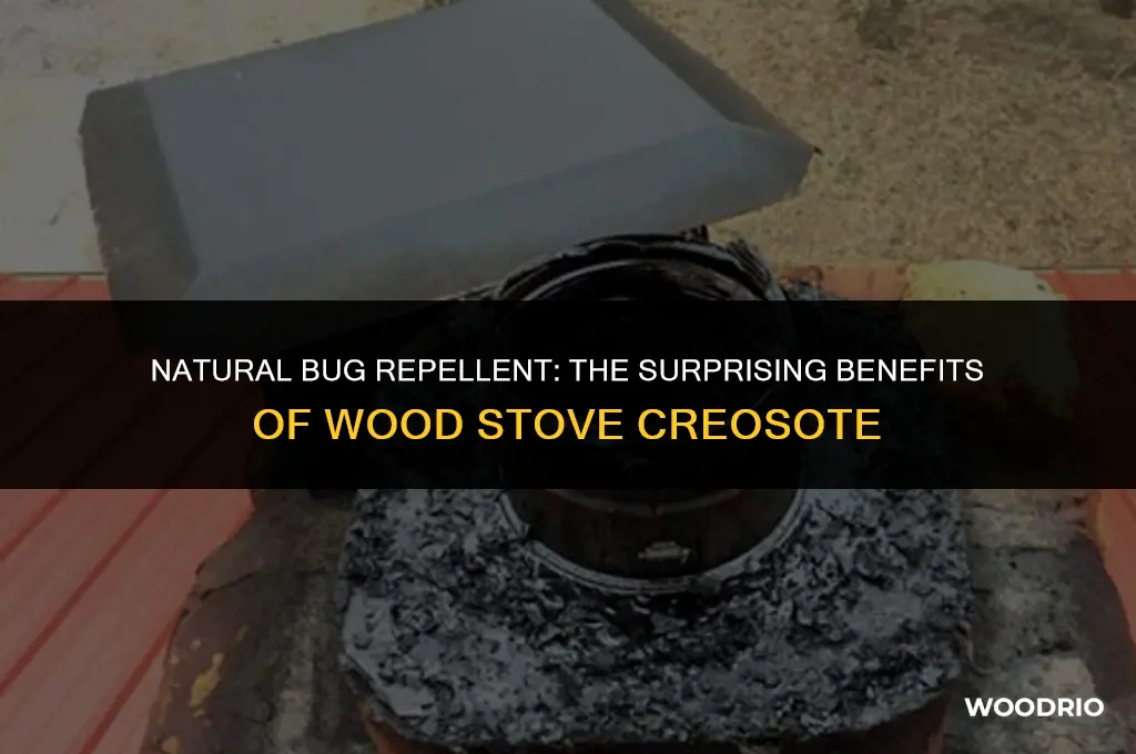 could creasolt from wood stove keep bug away