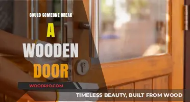 Could Someone Really Break a Wooden Door? Let's Find Out!