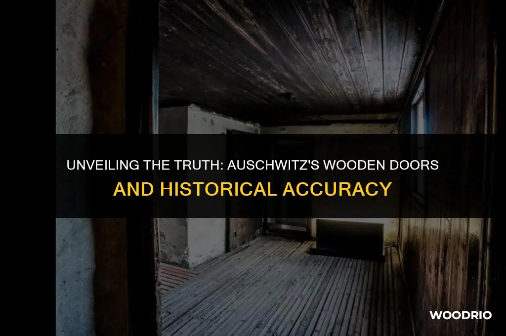 did auschwitz have wooden doors