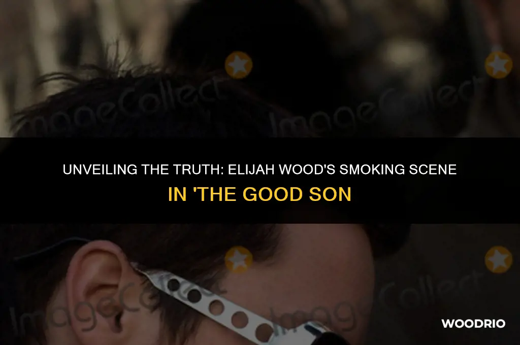 did elijah wood smoke in the good son