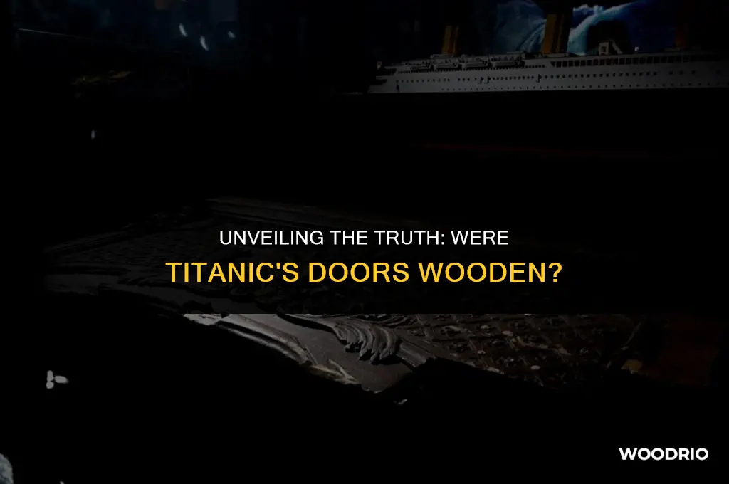 did the titanic have wooden doors