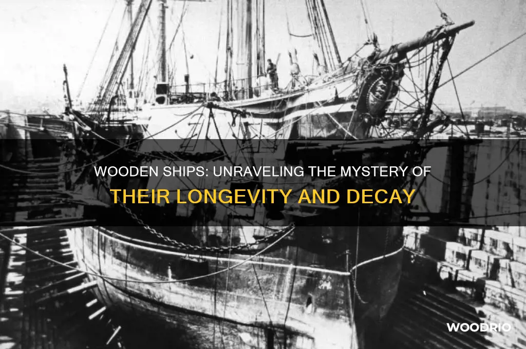did wooden ships decay after so long