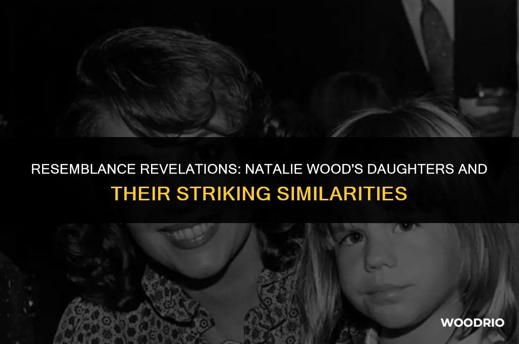 do any of natalie woods daughters look like her