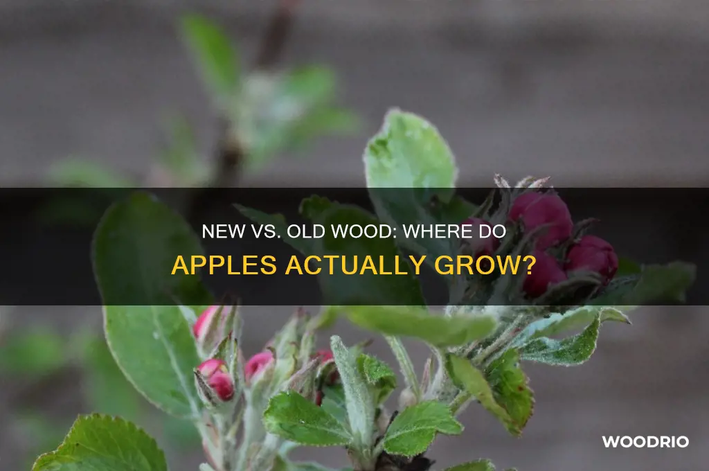 do apples grow on new or old wood
