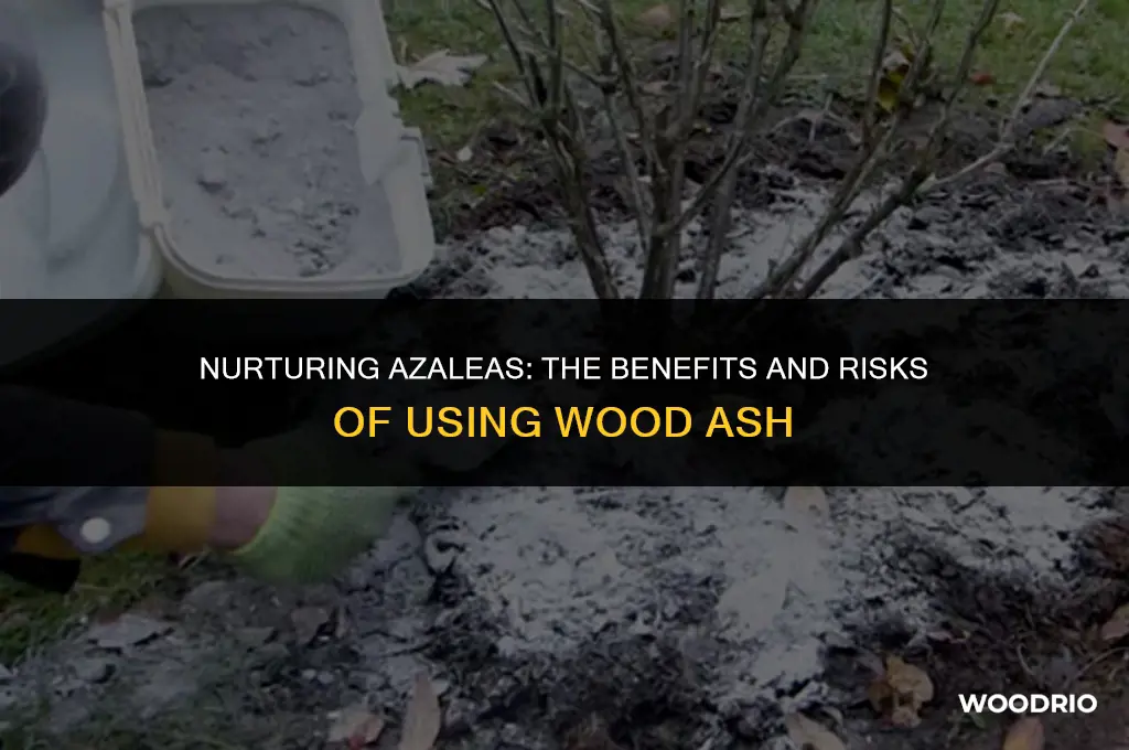 do azaleas like wood ash