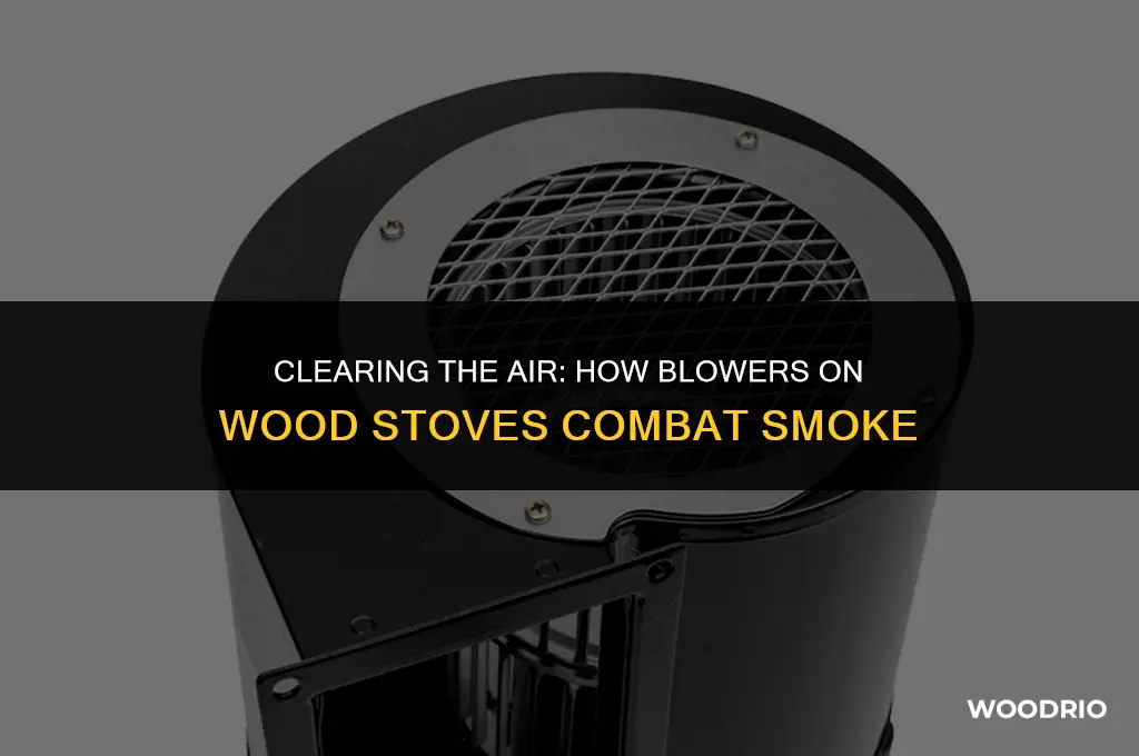 do blowers on wood stoves pull smoke out