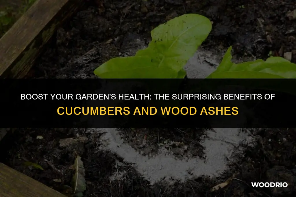 do cucumbers are wood ashes good for the garden