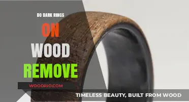 Unveiling the Mystery: Can Dark Rings on Wood Be Removed?