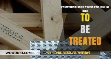 Protecting Exposed Wooden Roof Trusses: Treatment Essentials