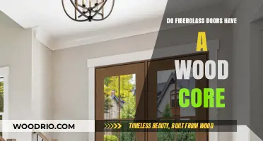 Exploring Fiberglass Doors: The Truth About Their Wood Core Construction