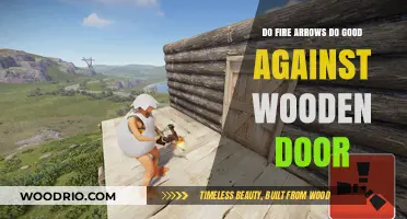 Piercing Through: The Efficacy of Fire Arrows on Wooden Doors
