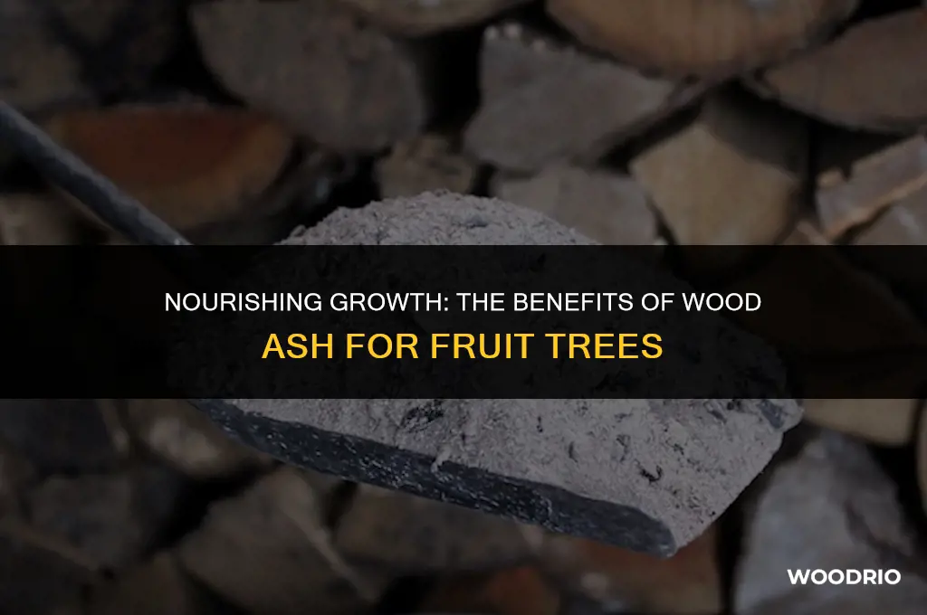 do fruit trees like wood ash