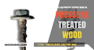 Galvanized Screws: A Durable Choice for Pressure Treated Wood Projects