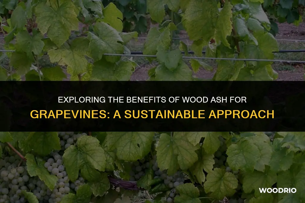 do grapes like wood ash
