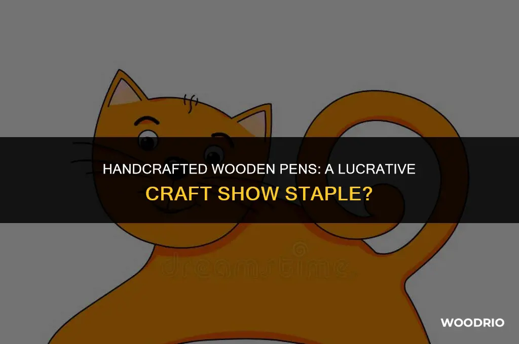 do handmade wooden pens sell good at craft shows