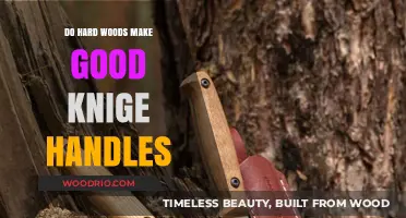 Crafting Knife Handles: The Durability and Beauty of Hardwoods