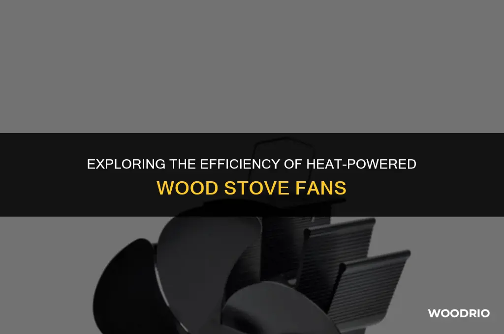 do heat powered wood stove fans really work