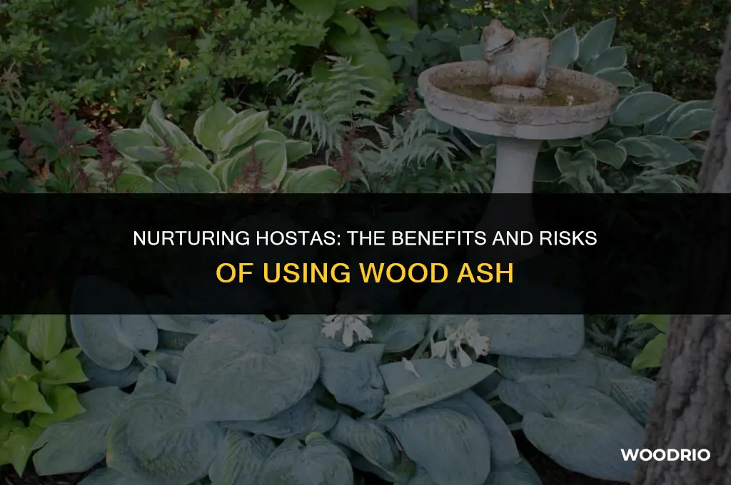 do hostas like wood ash