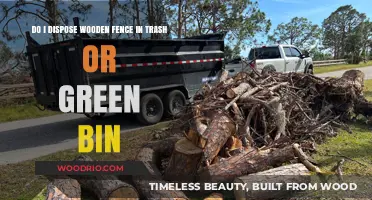 Wooden Fence Disposal: Trash or Green Bin Guide for Eco-Friendly Options