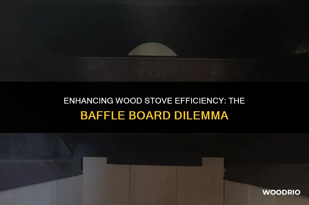 do i need baffle board in wood stove