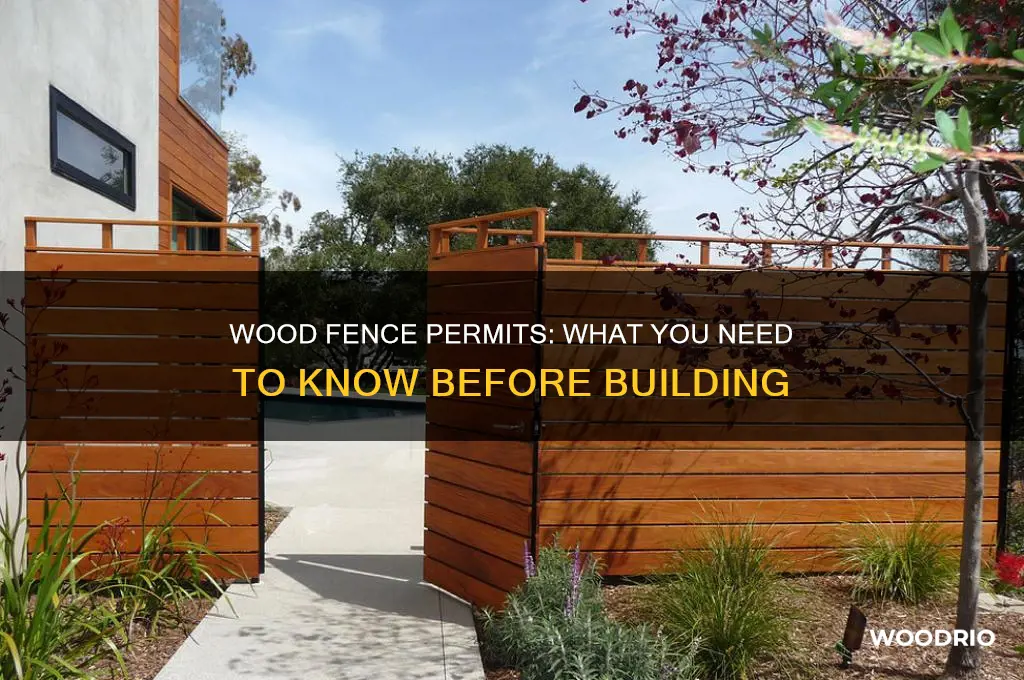 do i need permit for wood fence