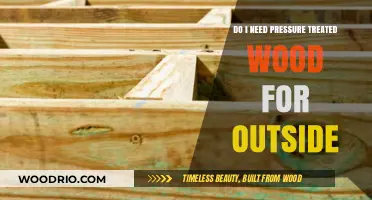 Choosing the Right Wood for Outdoor Projects: Pressure Treated or Not?