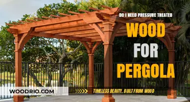 Choosing the Right Wood for Your Pergola: Pressure Treated or Not?