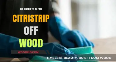Reviving Wood Surfaces: The Citristrip Cleaning Dilemma