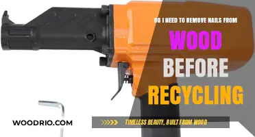 Eco-Friendly Wood Recycling: Nail Removal Necessary?