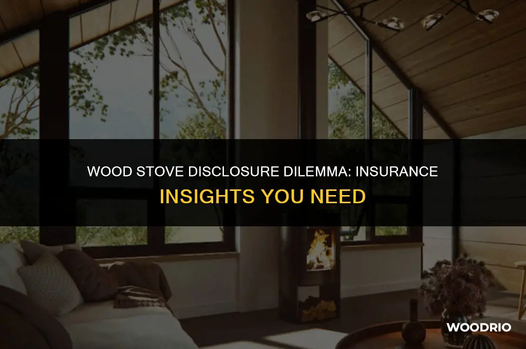 do i need to tell insurance about wood stove